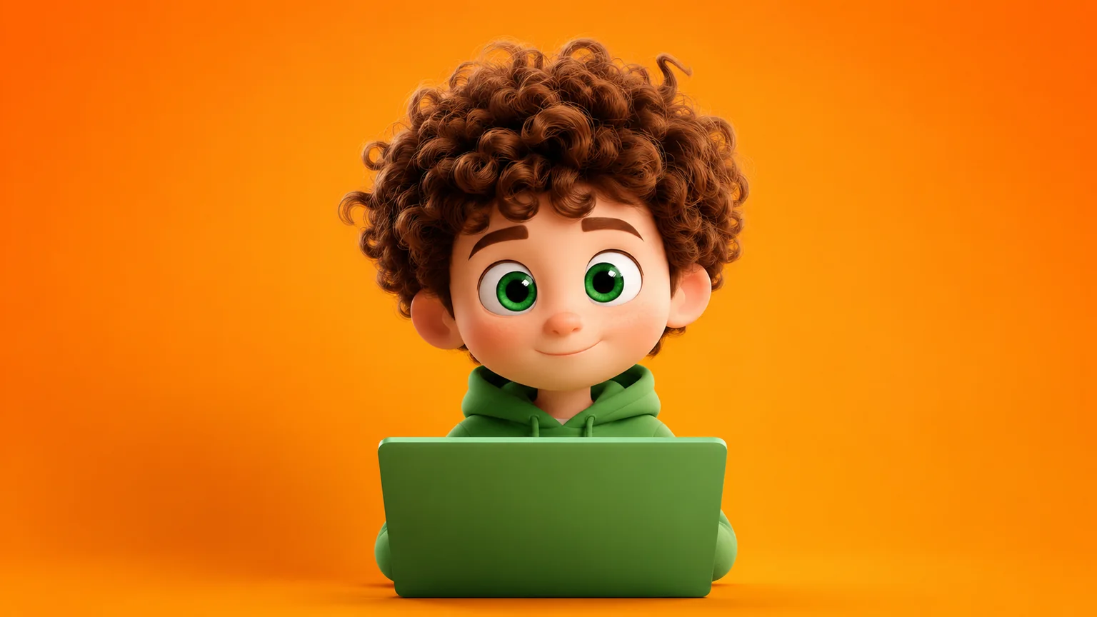 Dijete koristi laptop za online učenje